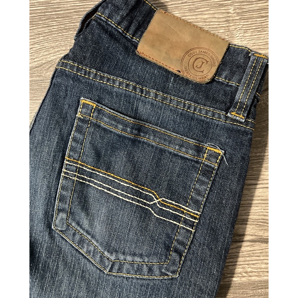 Cody James Boot Cut Dark Wash Stretch Cowboy Western Blue Jeans Sz 29x36 (30x35)